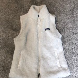 Patagonia white vest